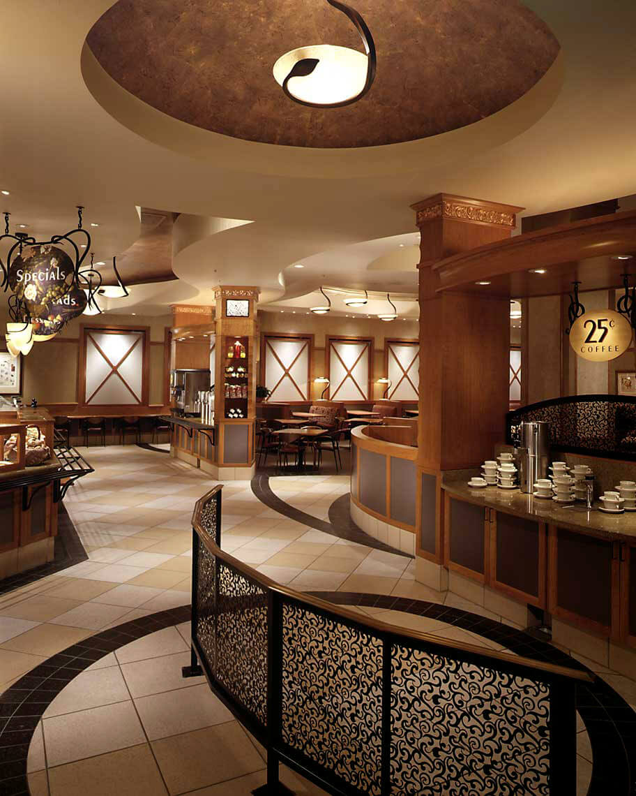 A photo of the interior of Nordstrom’s Café featuring the Coffee Bar