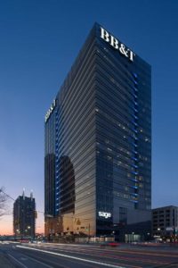 A twilight exterior view of the architecture at 271 17th Street