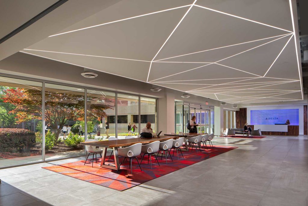 Delta Headquarters Collaboration AreaSSOE Group Stevens & Wilkinson