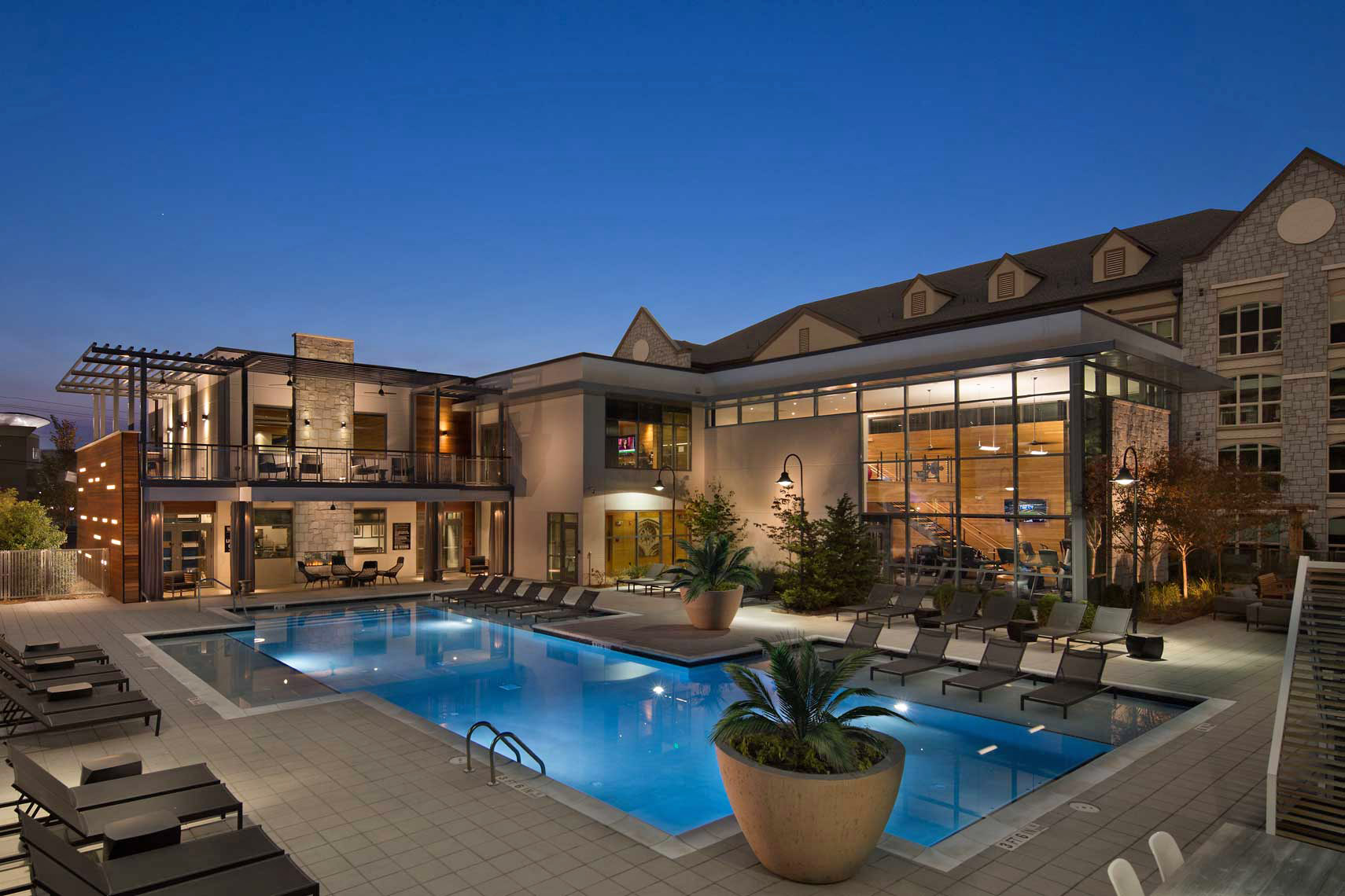 Gables Brookhaven | Pool Deck<br>Gables Residential / Rule Joy Trammell + Rubio