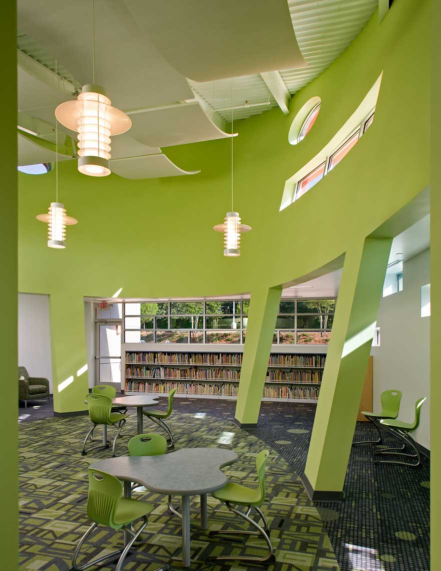 An image of the Children’s Reading Area of the Northlake Barbara Loar Public Library in Tucker, Georgia