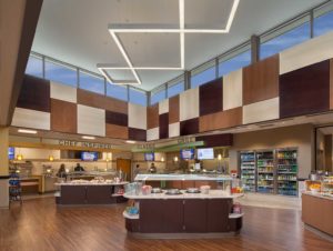 A comprehensive view of the Northside Hospital Forsyth Cafeteria Servery