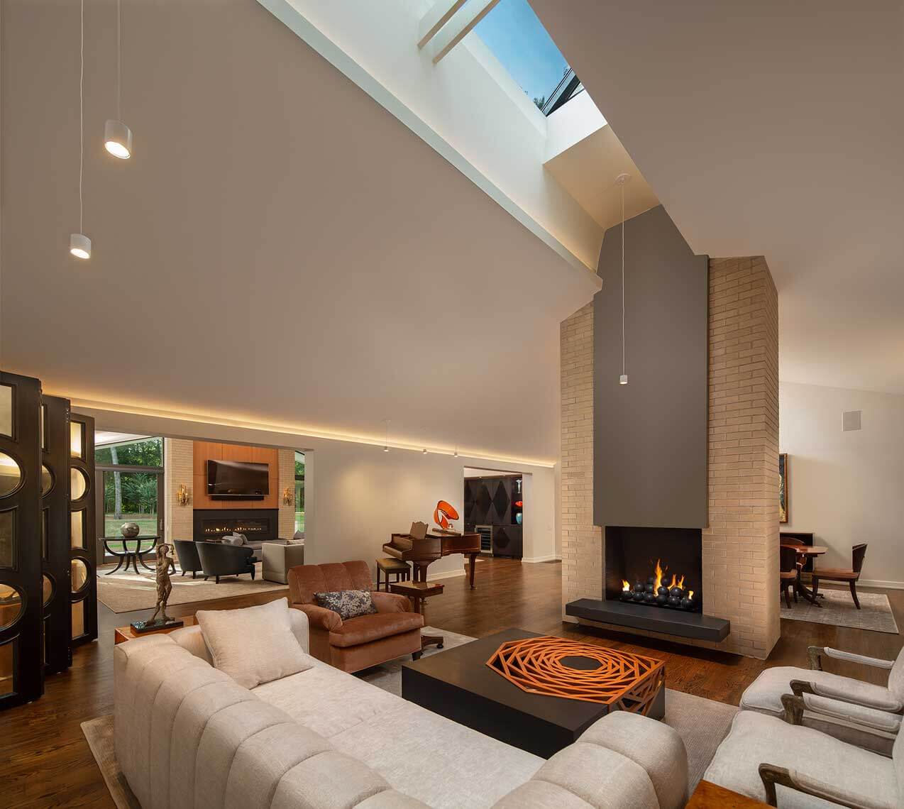 Nashville Residence | Sitting Room<br>Bauer Askew Architects