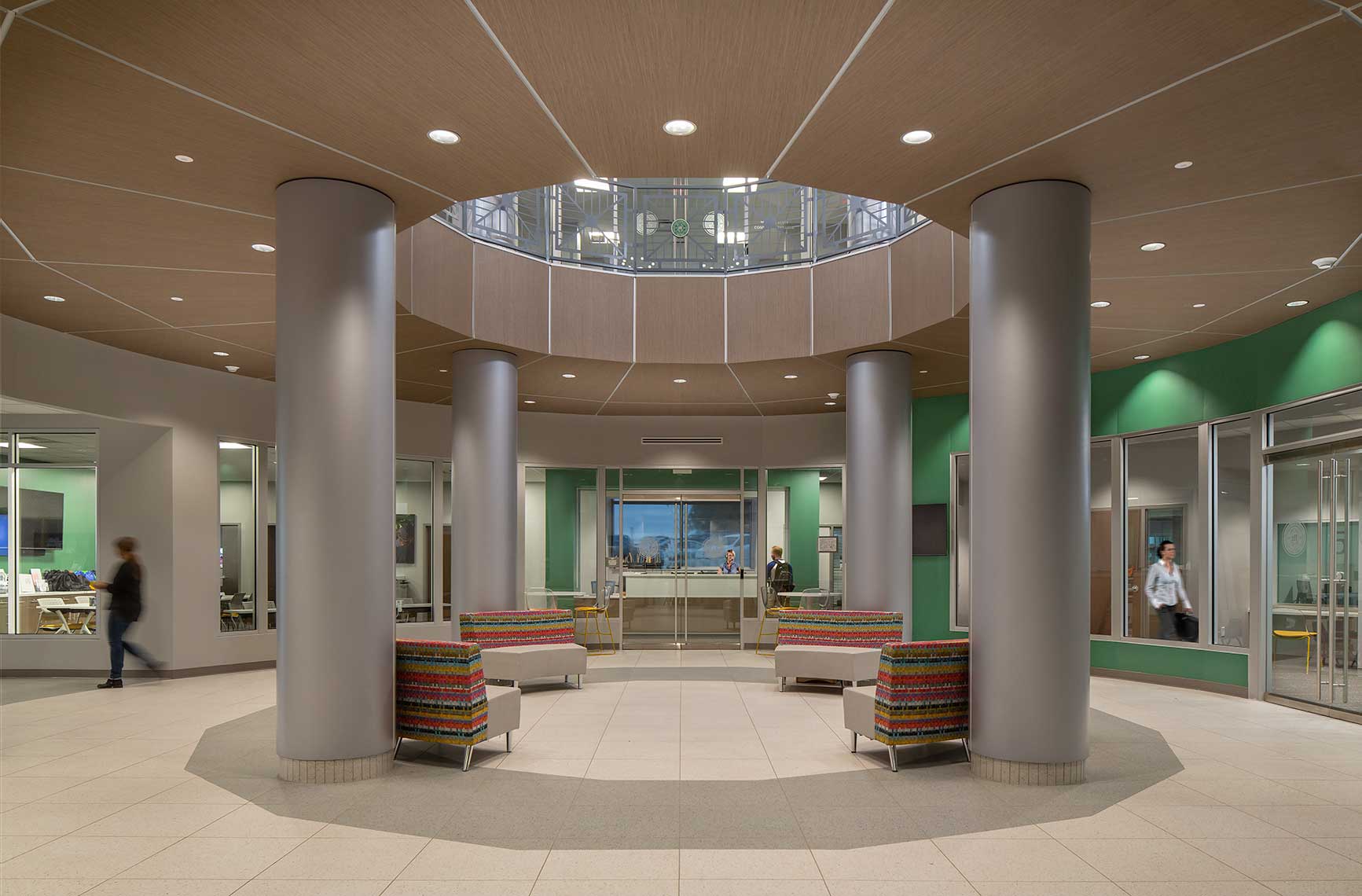 The Rotunda at Motlow State Community College in Smyrna, Tennessee