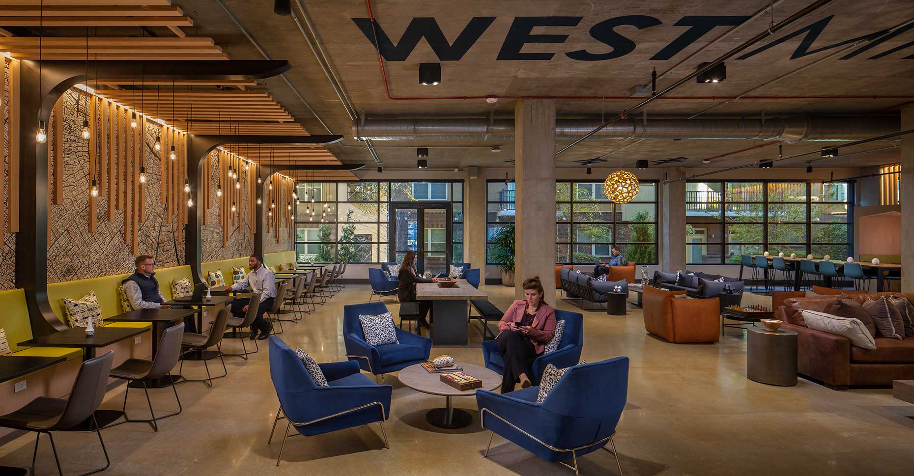 T3 West Midtown - Social Workplace<br>HPA Group / New South Construction / DLR Group / Hines