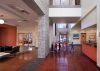 Cliff Valley School | Lobby<br>Collins Cooper Carusi Architects, Inc.